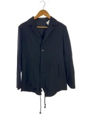 Y's Yohji Yamamoto Tailored Jacket Size 3 Black Wool Blend Auth From Japan RIN