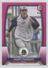 2023 Bowman NPB Nippon Professional Baseball Fuchsia 6/75 Hikaru Yamashita oh8