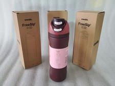 Owala Poinsettia24oz FreeSip Water Bottle 2025 Holiday LimitedEditionCollection