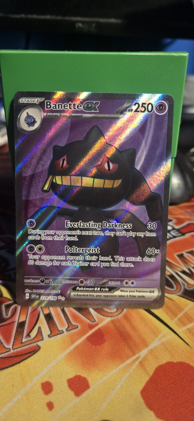 Banette EX 229/198 Ultra Rare SV01 Scarlet & Violet Base Set