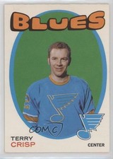 1971-72 O-Pee-Chee Terry Crisp #127 11fi