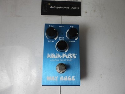 Way Huge WM71 Aqua Puss MKIII Smalls Delay Echo Effects Pedal Free USA Shipping