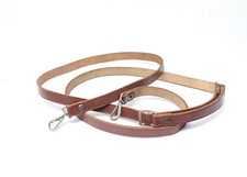 Vintage alte Tragegurt-Reimen Leder Kameragurt ca.120cm. Braun N.1867