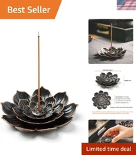 5-Hole Design Brass Incense Holder - Versatile Aromatherapy for Home and Office