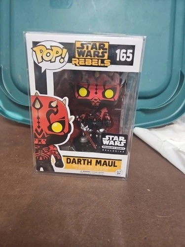 Funko Pop! Star Wars Rebels: Darth Maul Exclusive #165 / Soft Protector