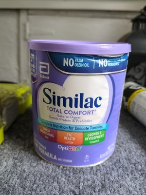 Similac Total Comfort Infant Formula with Iron Powder 12.6oz Exp 10/01/26 Sealed