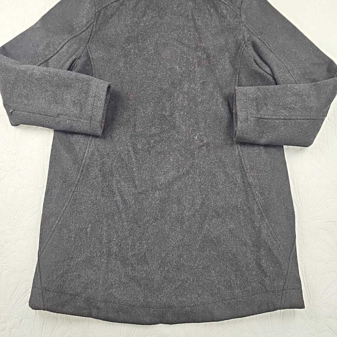 Pendleton Womens Gray Wool Collared Full Zip Jack… - image 10