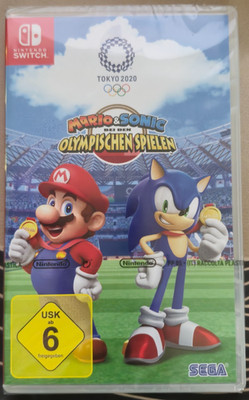 MARIO & SONIC bei den Olympischen Spielen Tokyo 2020 - Nintendo Switch NEU & OVP