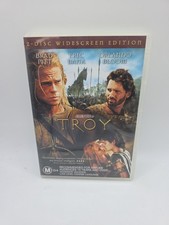 Troy  (DVD, 2004) Region 4 2disc Set Widescreen Edition 