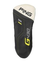  PREOWNED PING G430 DRIVER HEAD COVER BLACK - WHITE  3257