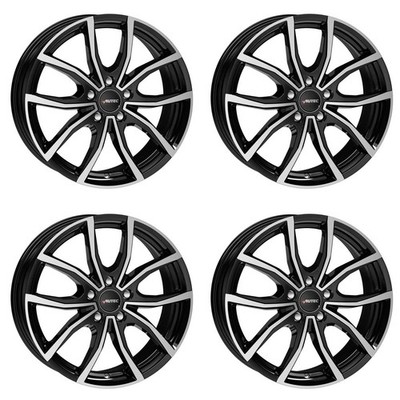 4 Autec Vidron wheels 6,5x16 5x100 SWP for Skoda Fabia Rapid Kamiq Scala