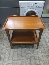 Vintage Mid-Century Teak Drinks Trolley Tea Cart Retro 1960s Serving Bar