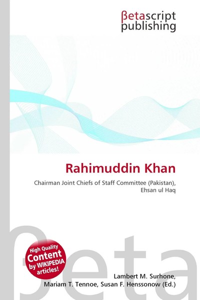 Lambert M. Surhone (U. A.) | Rahimuddin Khan | Taschenbuch | Englisch (2026)-image