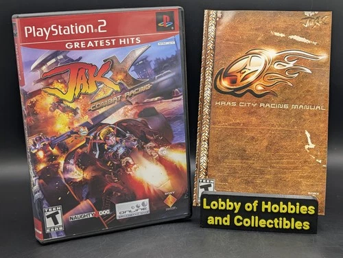 Jak X: Combat Racing ( Sony PlayStation 2 PS2 ) CIB - Near Mint Disc - Tested
