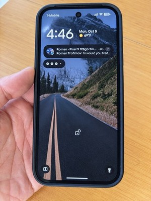 Google Pixel 9 - 128 GB - Obsidian. Mint, 100% battery