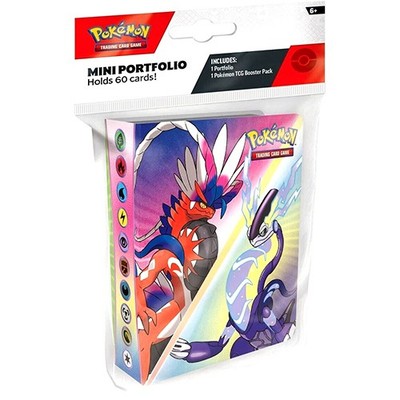 Pokemon Cards - Scarlet & Violet - MINI ALBUM PORTFOLIO w/ Booster Pack - New