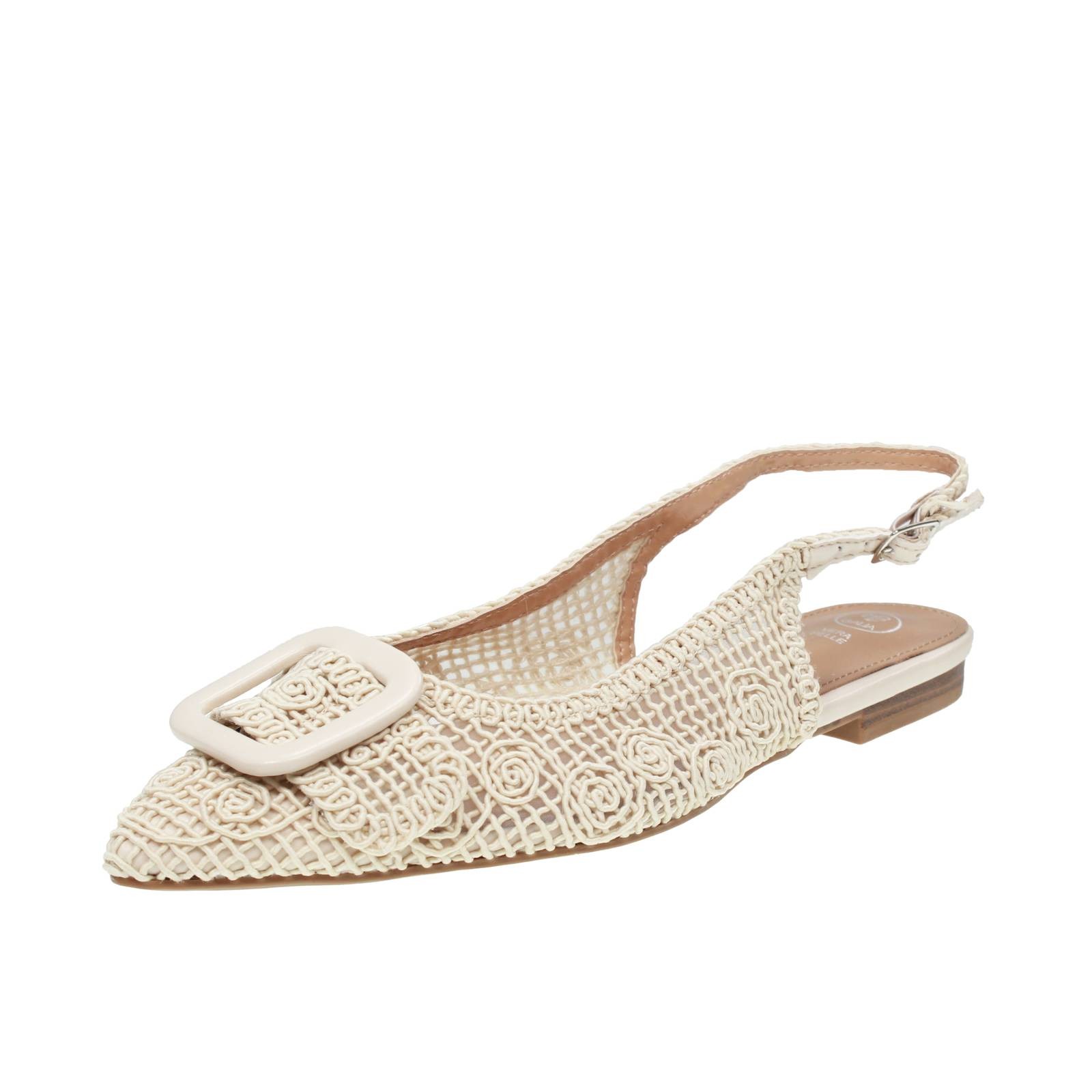 Galia Stoff Ballerinas rosa - Größe 39 Damenschuhe Ballerinas