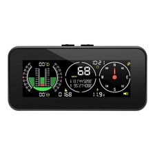Inclinometro Digitale Auto Misuratore Pendenza GPS Off Road Universale Bussola