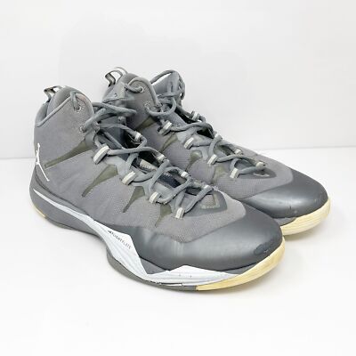 シューズ(男性用) NIKE AIR JORDAN SUPER.FLY Nike Mens Air Jordan Super Fly 2 599945-005 Gray Basketball
