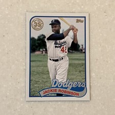 2024 Topps Series 1 - 1989 Topps Baseball Jackie Robinson #89B-54