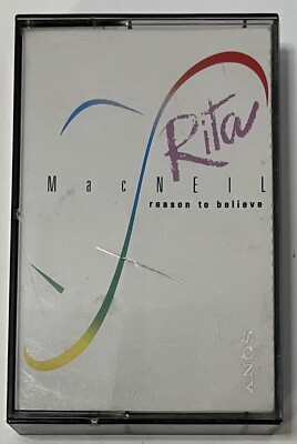 Reason To Believe by Rita MacNeil -  Virgin Import Audio Cassette 1988 RMC2001