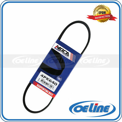 EPDM Serpentine Belt 4PK640 for 93-96 Eagle Summit Hyundai Scoupe Plymouth Colt
