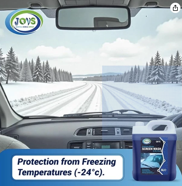 Screenwash 4 x 5L Concentrate Powerful De-Icer & Windscreen Cleaner -24°C Season - Image 3 of 4