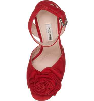 miumiu 花柄ミュール 36.5 Miu Miu Flower Platform Sandals Size 36.5 MSRP: $950.00 | eBay