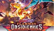 Carte Pokémon Flammes obsidiennes Ecarlate et Violet Reverse / Holo / Rare