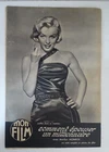 MARILYN MONROE ,French magazine 1954 , MON FILM , back cover +2 movie pages