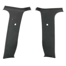 CJ Classic Trucks Pillar Cover Black Plastic Rear Pair Chevrolet C10 1973-1987