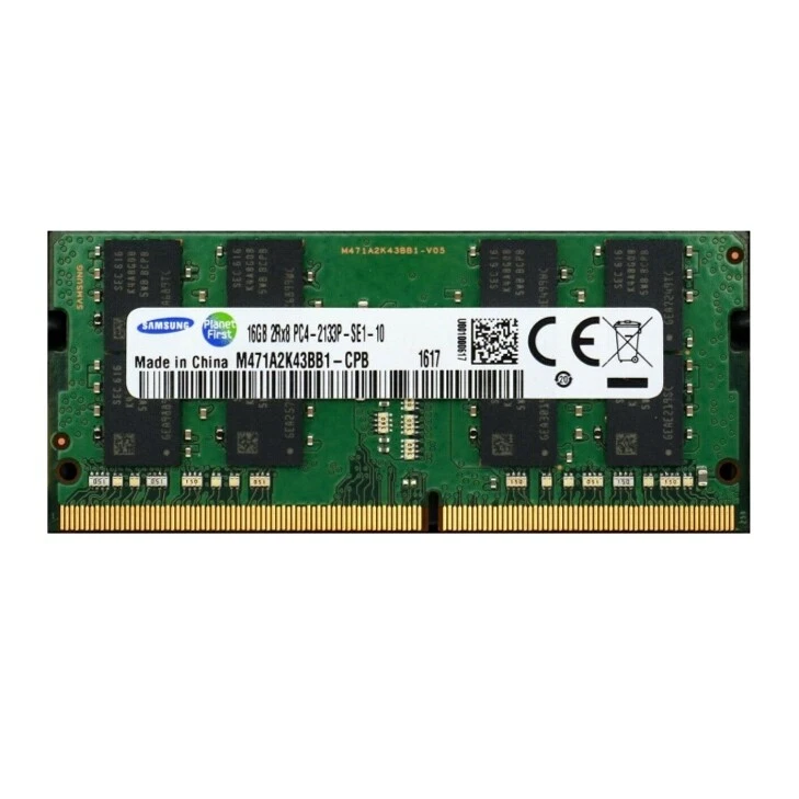 Samsung 32GB (2X 16GB) DDR4 2133MHz PC4-17000 SODIMM Memory Ram M471A2K43BB1-CPB - Image 3 of 4