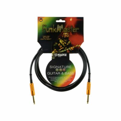 Klotz Stevens Funkmaster Guitar & Bass Cable 6m