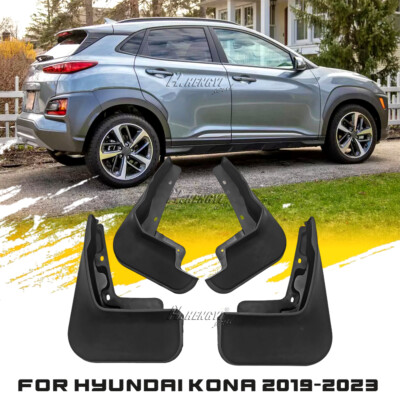 For Hyundai Kona 2017-2020 Mud Flaps Splash Guard Mudguard Fender Protector 4PC