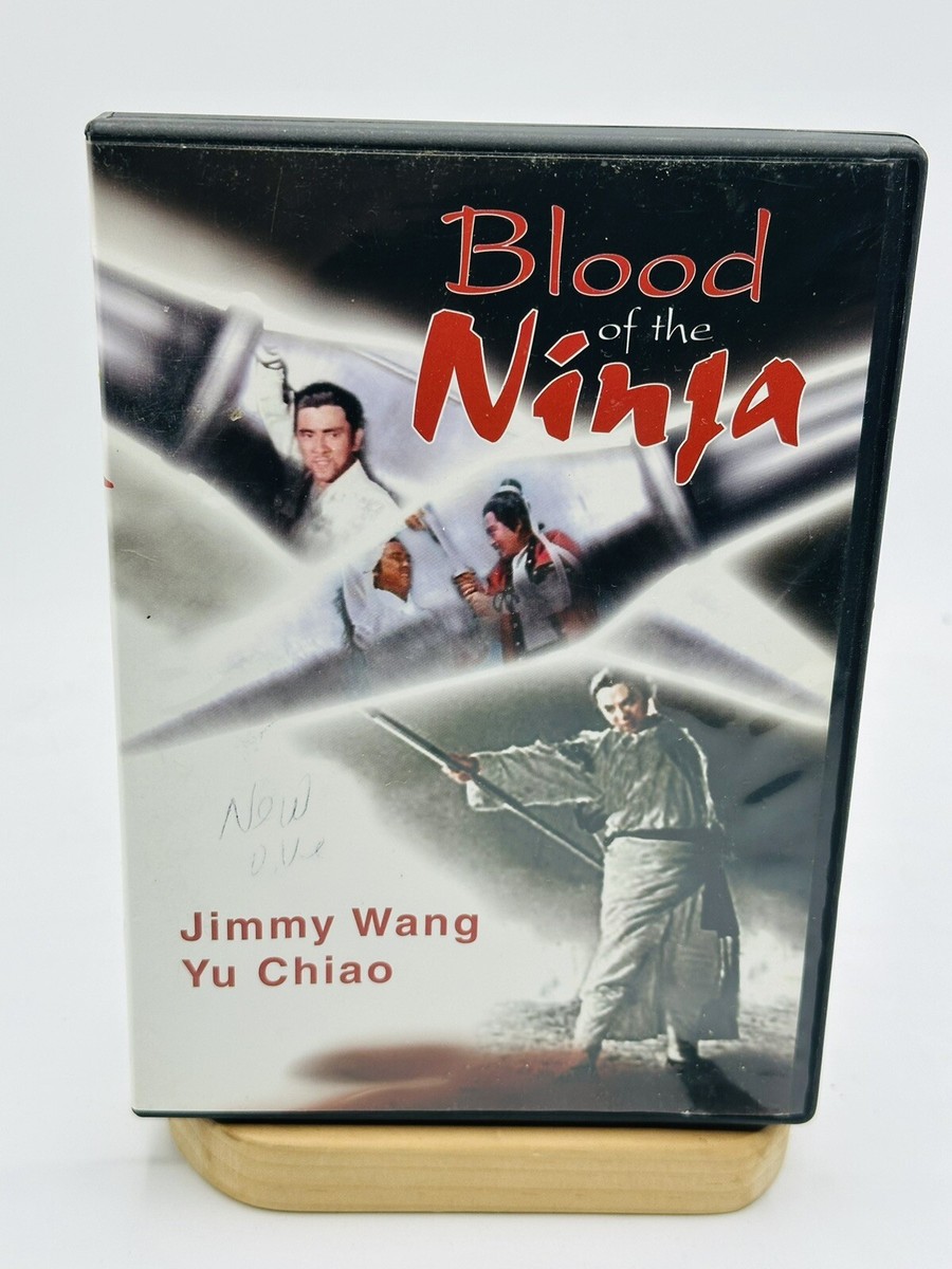 BLOOD OF THE NINJA rare Martial Arts 1970s dvd JIMMY WANG Yu Chiao