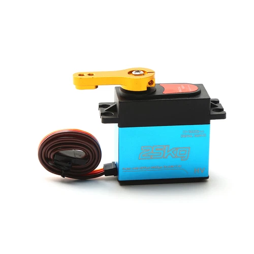 Digital Servo 25kg High Torque 180° Stainless Steel Gear Servo for 1/8 1/10 P2L3 - Picture 5 of 10