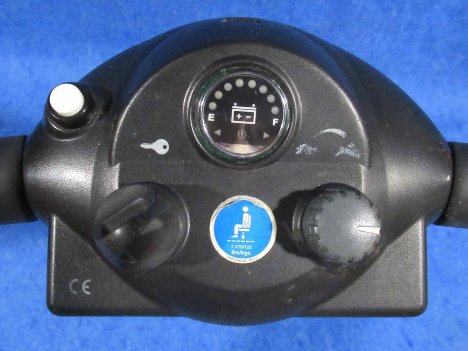 Pride GoGo Elite Scooter Complete Steering Console Throttle With Key