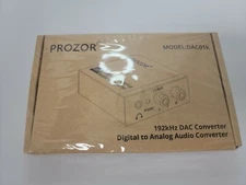 Prozor 192kHz DAC converter. Digital to Analog Audio Converter. Model: DAC01k
