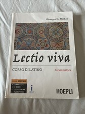 LECTIO VIVA libro di testo di grammatica Latina