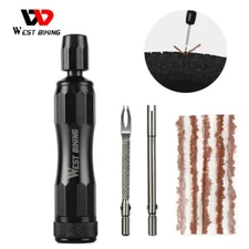WEST BIKING Bicycle Tubeless Tire Repair Tool Kit Bike Tyre Puncture Sealant