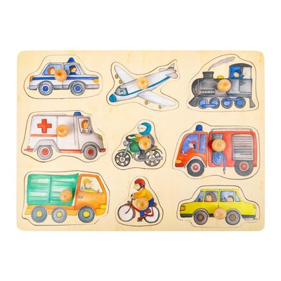 Legler Setzpuzzle ABC – Lernpuzzle Aus Holz, 22x32 Cm, Für Kinder