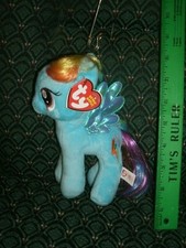 Ty Beanie Babies RAINBOW DASH MY LITTLE PONY 7" Reg MWMT RETIRED '13