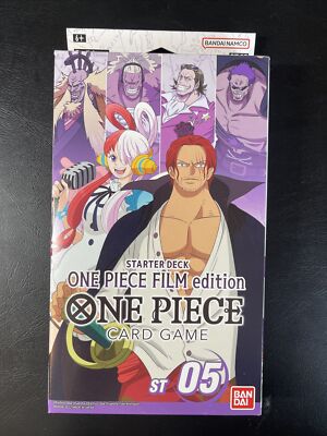 Bandai One Piece CCG One Piece Film Edition ST05 Starter Deck 811039038953|  eBay