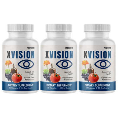X Vision  Eye Health Formula Supplement for Everyday Clarity - 3 Bottles