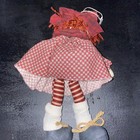 handmade Raggedy Ann and Andy bell Christmas ornament dolls  — photo 4