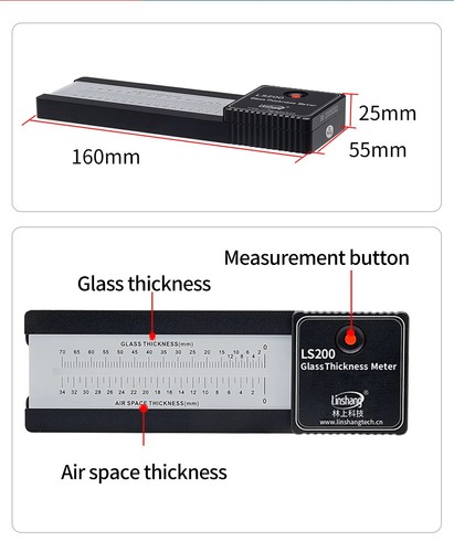 Glasdickenmessgerät Laser Hohlfenster Verglasung Glasdickenmessgerät - Bild 14 von 16