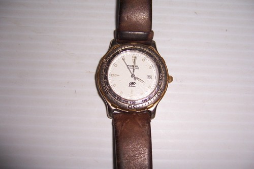 FOSSIL BLUE AM-3058 WRISTWATCH 50 