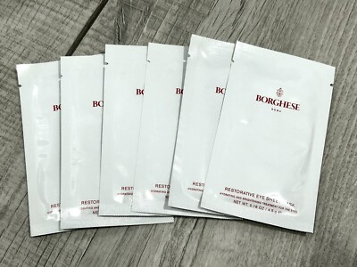 BORGHESE Restorative Eye Sheet Masks (6 Pairs)