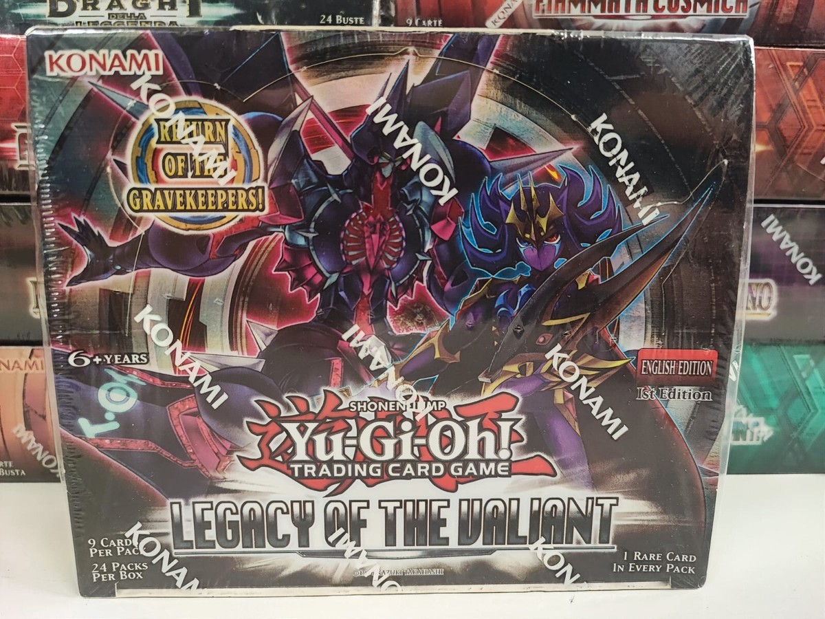 YU-GI-OH TCG Legacy of the Valiant - Booster Box (ENG) 1st Edition | eBay
