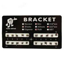 10 Kits Dental Metal Brackets Mini Roth 0.022" slot 3 with Hooks Bracket